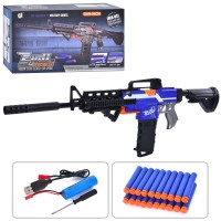 Автомат 333 акум., USB-заряд, м'які кулі-присоски 20 шт., кор., 43-23-9 см.