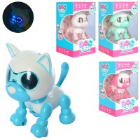 Собака ZYJH135 сенсорна (голова, ніс), 4 види, муз., світло, бат. (таб.), кор., 9-17-9 см.