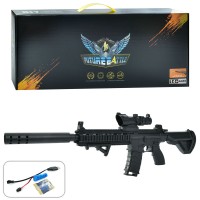 Автомат 666-1 акум., водяні кулі, приціл, USB, кор., 58-23,5-6,5 см.