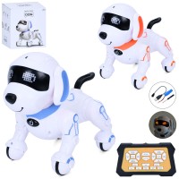 Тварина 878C д/к(ІЧ),собака,акум.,виконує команди,USB,2кольори,муз.(англ,букви),світло,кор.,19-22