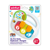 Піаніно 1804-NL муз., світло, бат., лист. 19-15-4 см.