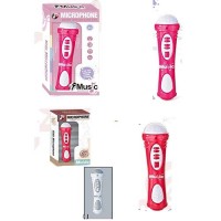 Мікрофон 660-61-62-63, 3 види, муз., світло, бат., кор., 13-24-6 см.