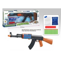 Автомат 502-33 водяні кулі, м'які кулі-присоски 10 шт., кор., 66-26-6 см.