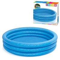 Басейн 58426 дитячий, круглий, кришталевий, 330л, ненадув. дно, ремкомплект, 147-33 см.