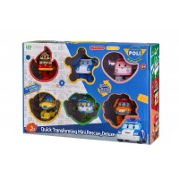 Ігровий набір "Міні рятівники-трансформери делюкс" (6 шт)