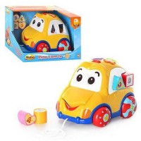 Каталка 0659-01 машинка, сортер, муз., світло, бат., кор., 28,5-17,5-17,5 см