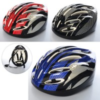 Шолом MS 1786 11 отворів, розмір великий, 3 кольори, кул., 25-39-12 см. Шолом MS 1786 11 отворів, розмір великий, 3 кольори, кул., 25-39-12 см.