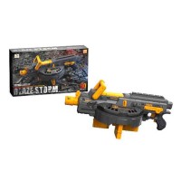 Автомат 7032 м'які кулі 60 шт.(30 шт.-присоски), бат., кор., 54-24,5-14 см.