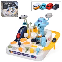 Трек T805A космічна станція, рухливі деталі/важелі, 4 машинки, кор., 24-24-14 см.