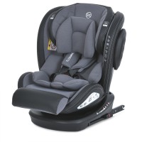 Автокрісло ME 1045 EVOLUTION 2 360⁰ Melange Cloud Gray дитяче, група 0+/1-2-3,isofix,оберт 360,сірий