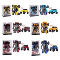 Трансформер E2009-11-12-04 метал, робот+машина, 3 види, кор.(пластик), 9,5-12,5-5 см.