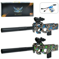 Автомат 1288-2-3 акум., водяні кулі, приціл, USB, 2 види, кор., 56-25,5-6,5 см.