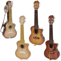 Гітара 6821B1-3-4 4 струни, медіатор, 3 види, кор., 50-19-5 см.
